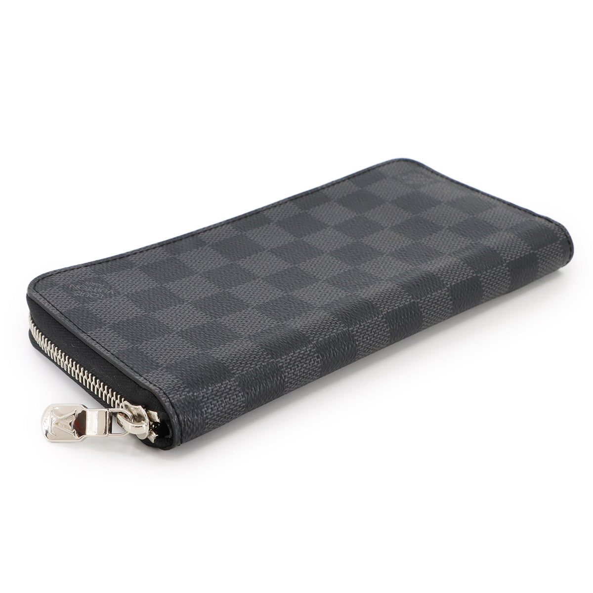 Damier Graphite Zippy Wallet Vertical Gray N63095 Purse