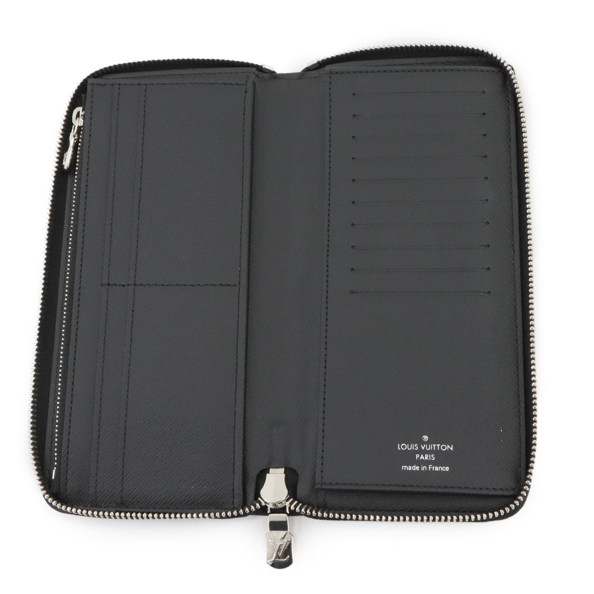 Damier Graphite Zippy Wallet Vertical Gray N63095 Purse