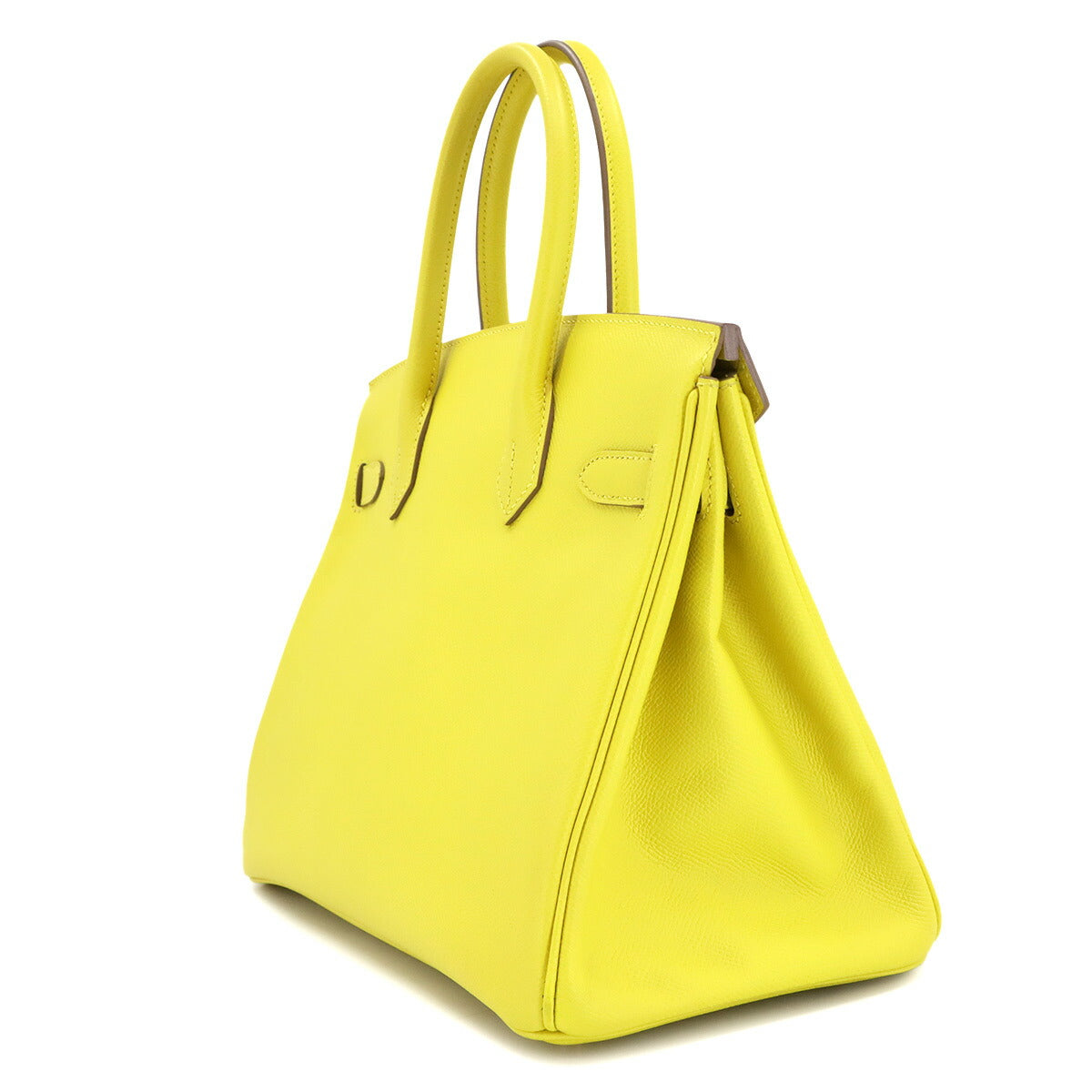Birkin 30 Veau Epsom Lime Hand Bag Purse