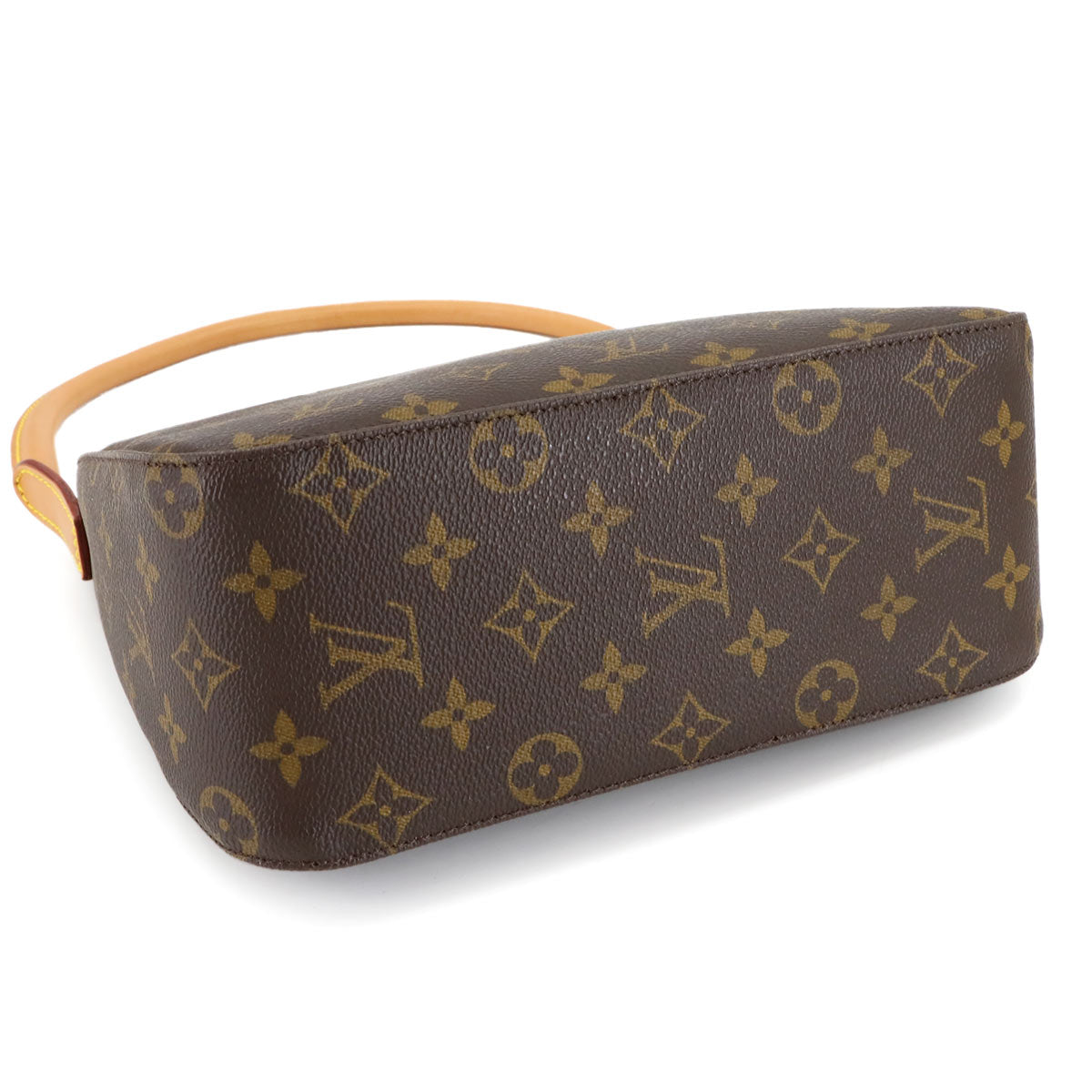 Monogram Looping MM Shoulder Bag Brown M51146 Purse