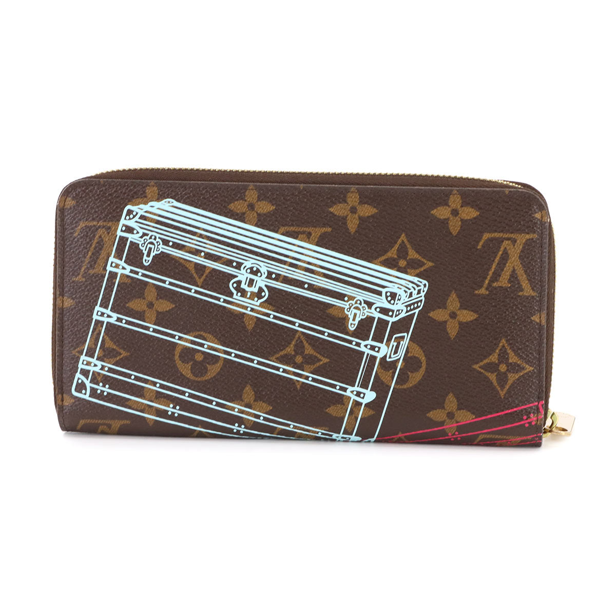 Monogram Zippy Wallet Brown M58507 Purse
