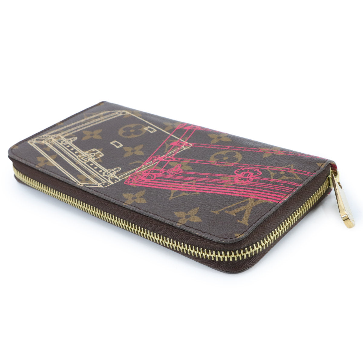Monogram Zippy Wallet Brown M58507 Purse