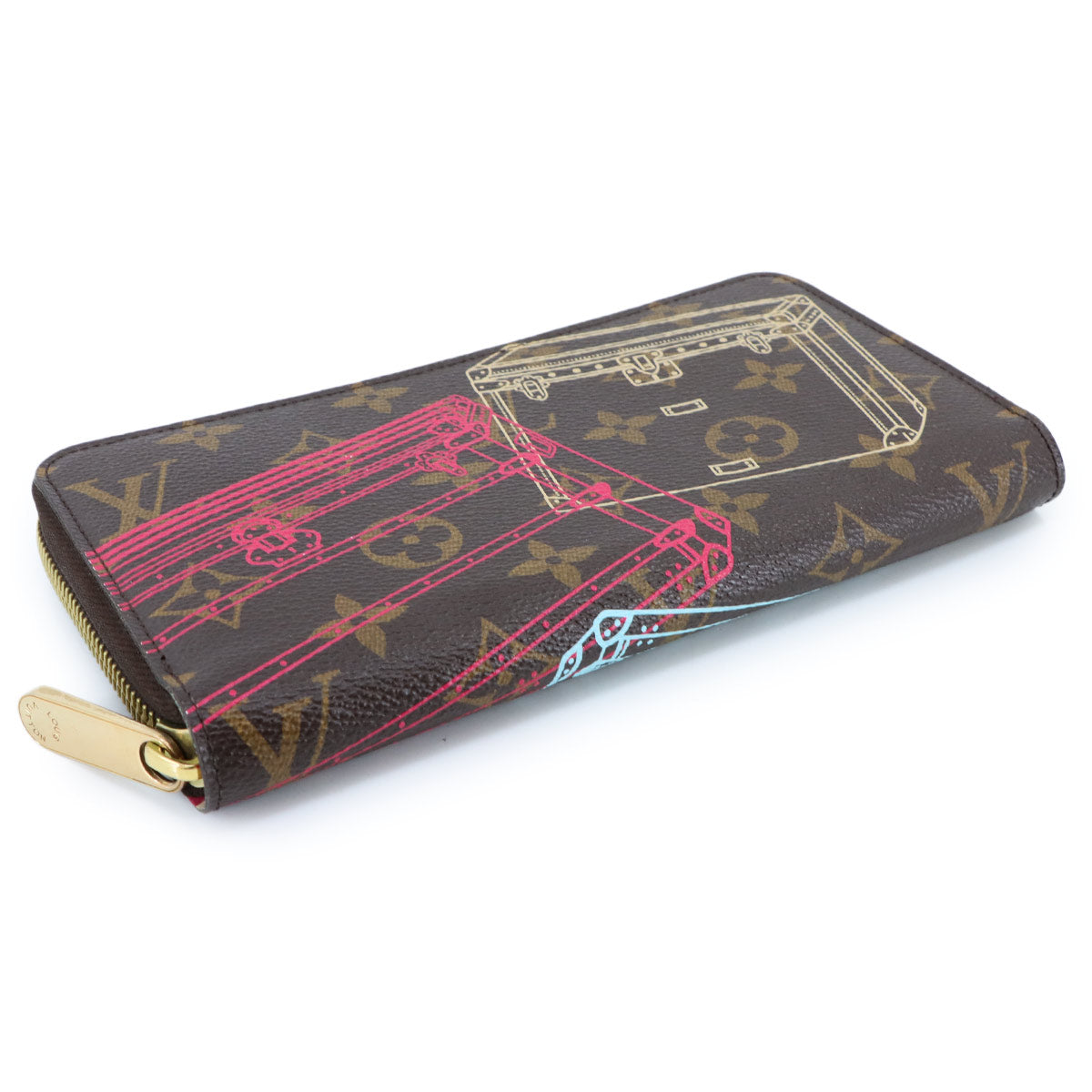 Monogram Zippy Wallet Brown M58507 Purse