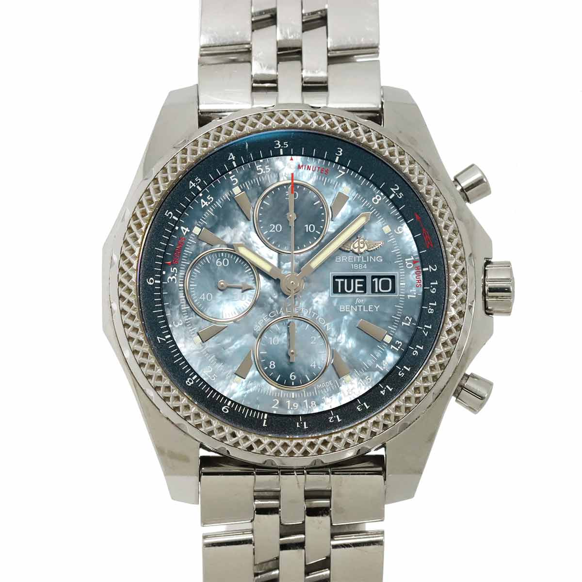 Bentley GT A13362 Chronograph Blue Shell Mens Watch