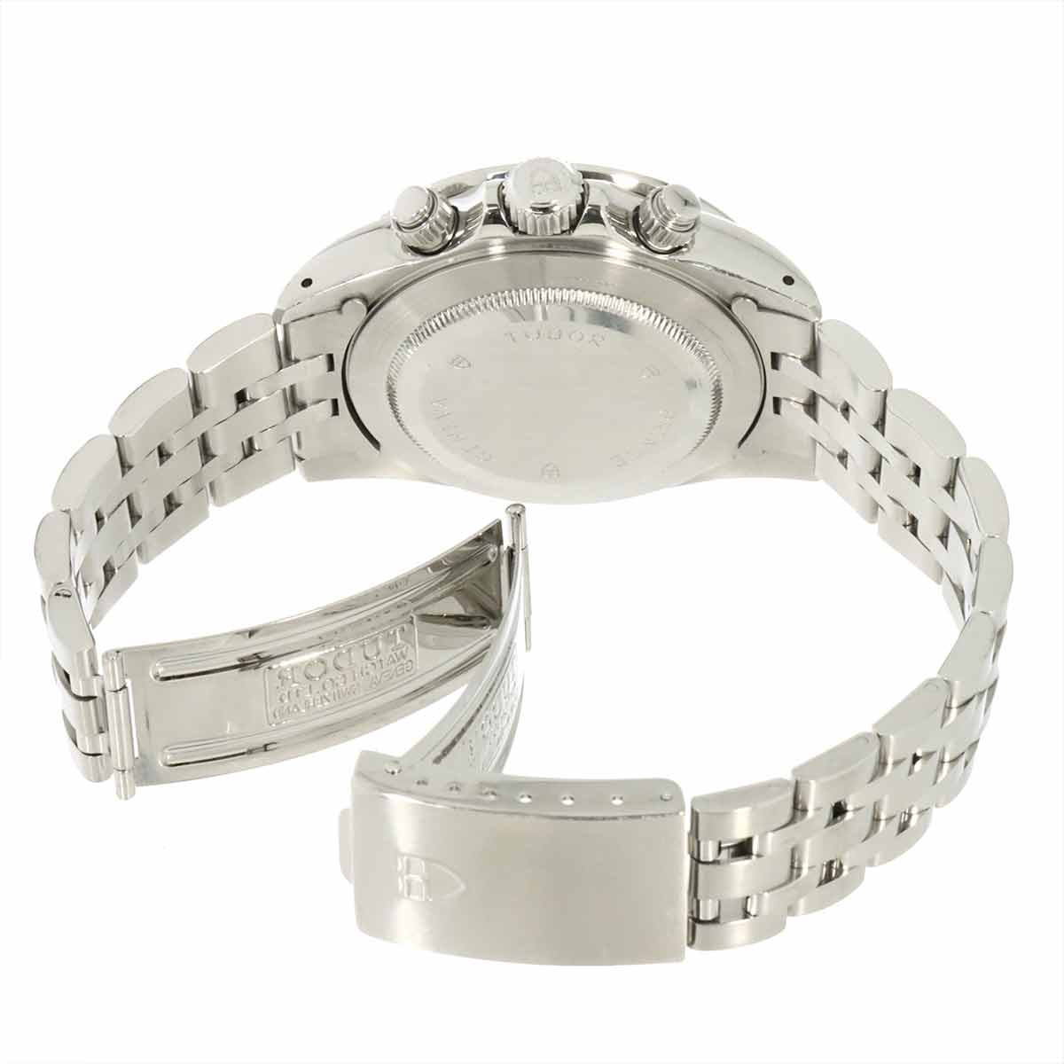 Chrono Time Tiger 79280 Date Automatic Silver Dial Mens Watch