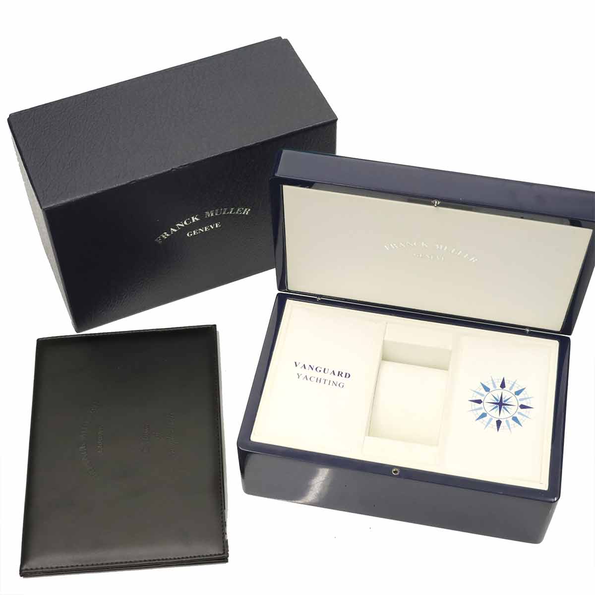 Vanguard Yachting V45SCDT Date 750PG Blue Dial Mens