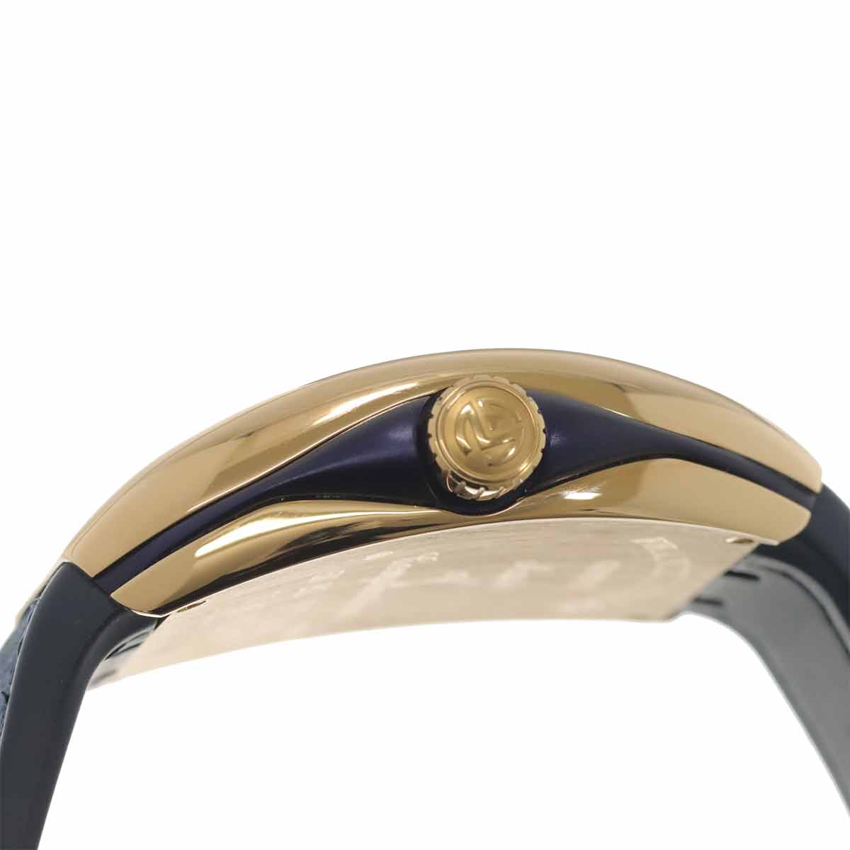 Vanguard Yachting V45SCDT Date 750PG Blue Dial Mens