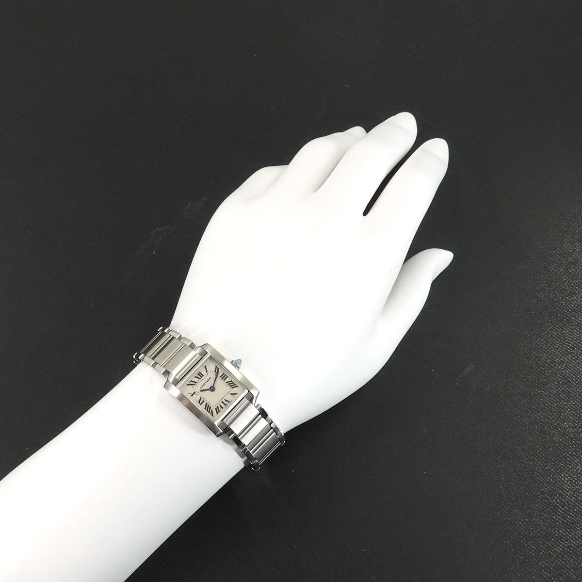 Tank Francaise SM W51008Q3 Quartz Cream Dial Ladies Watch