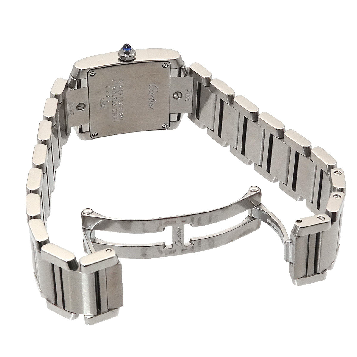 Tank Francaise SM W51008Q3 Quartz Cream Dial Ladies Watch