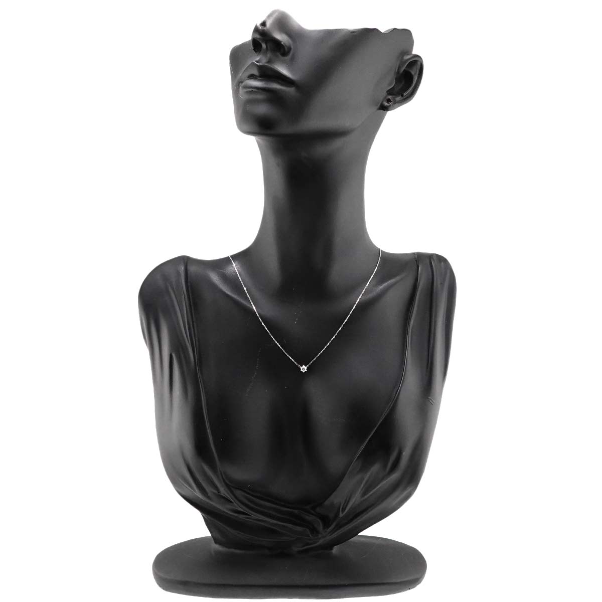 Diamond 0.10ct Necklace Pt