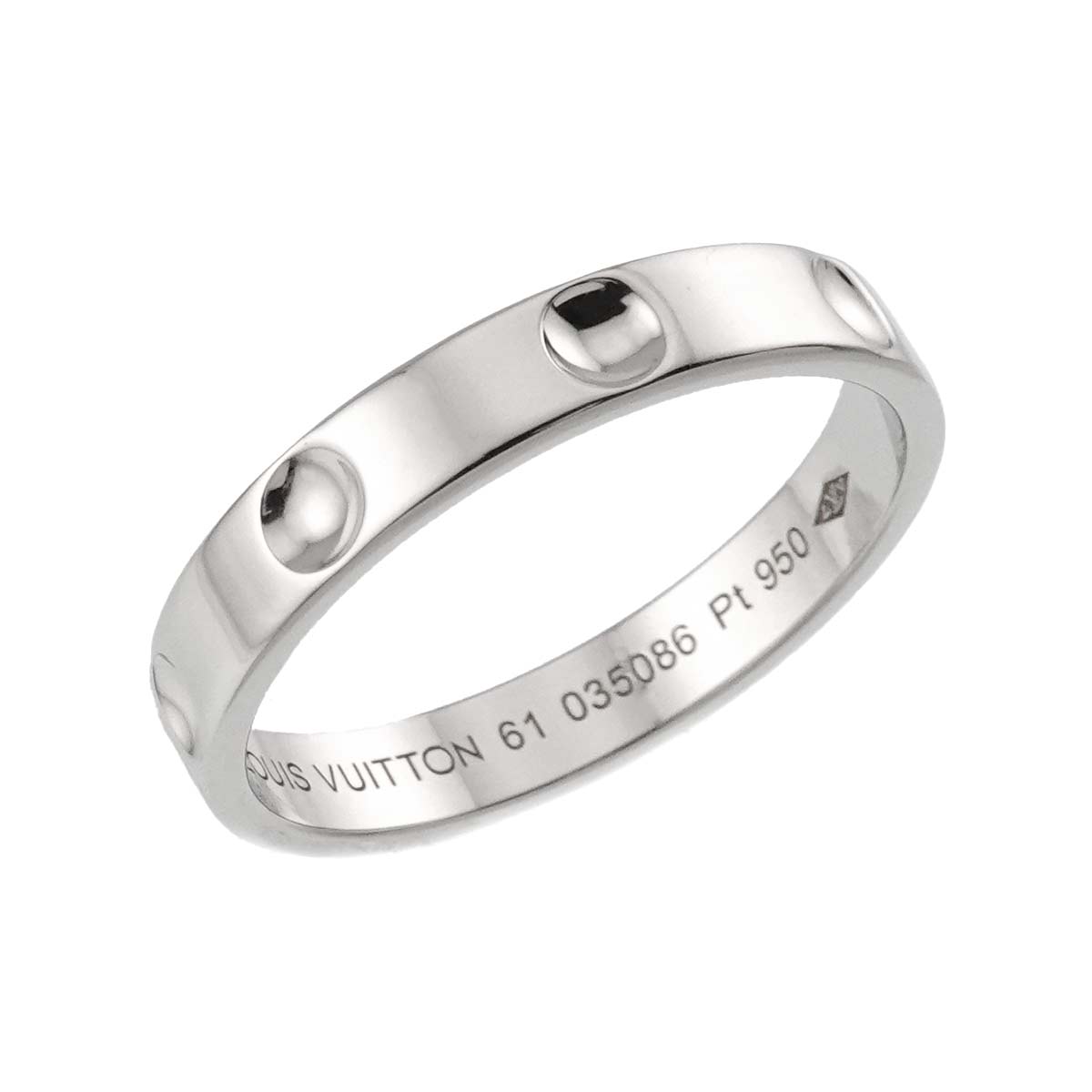 Alliance Empreinte Ring Pt size61 9-9.5(US)