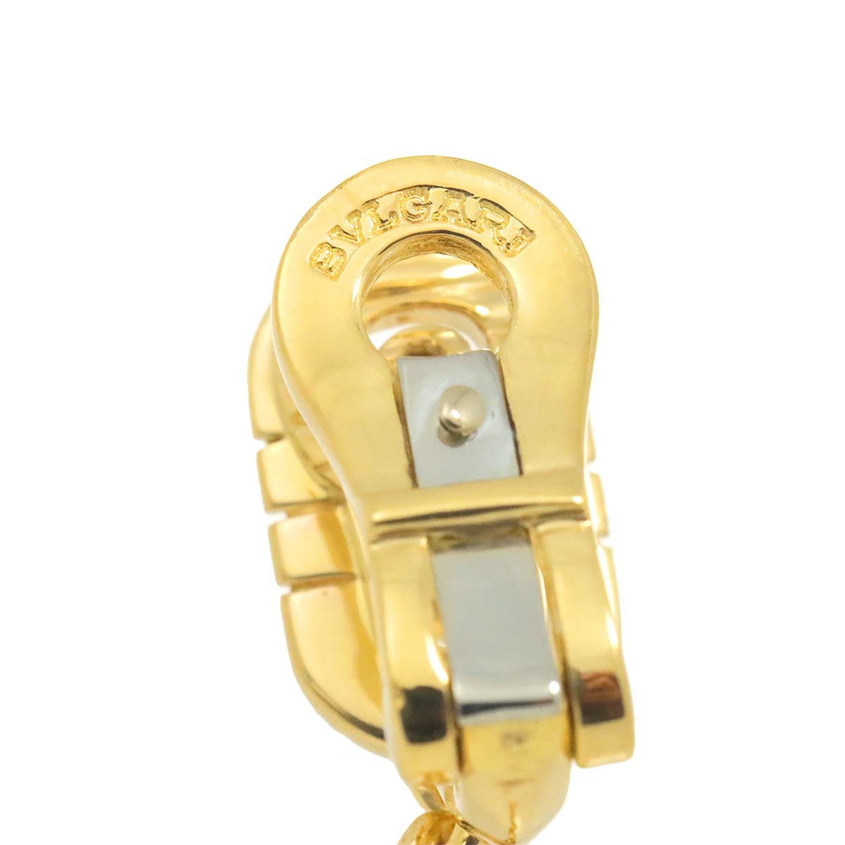 Parentesi Earring Clip on 18K YG 750 One Piece only