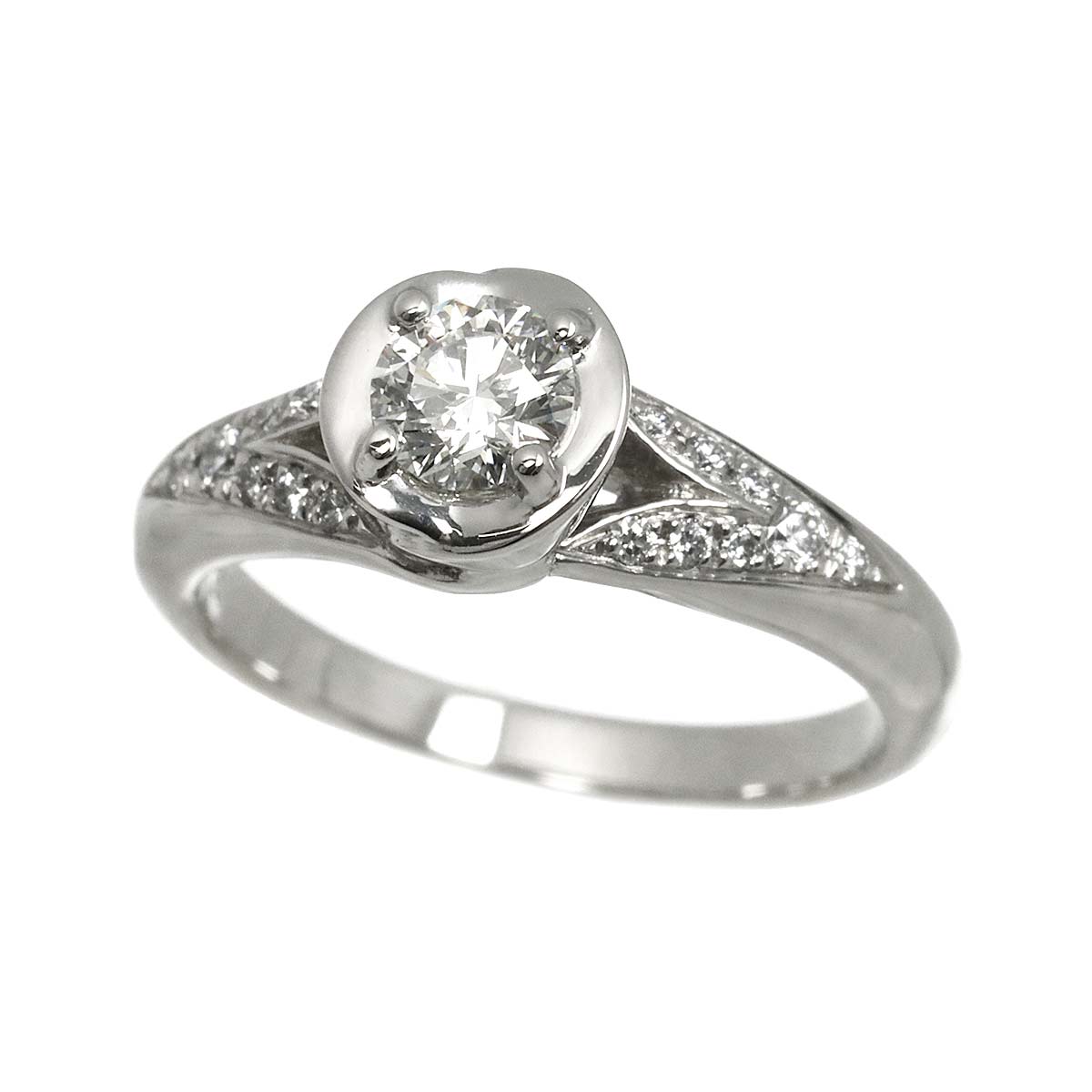 Incontro d'amore Diamond 0.30ct H/VS1/EX Ring Pt 3.75(US)