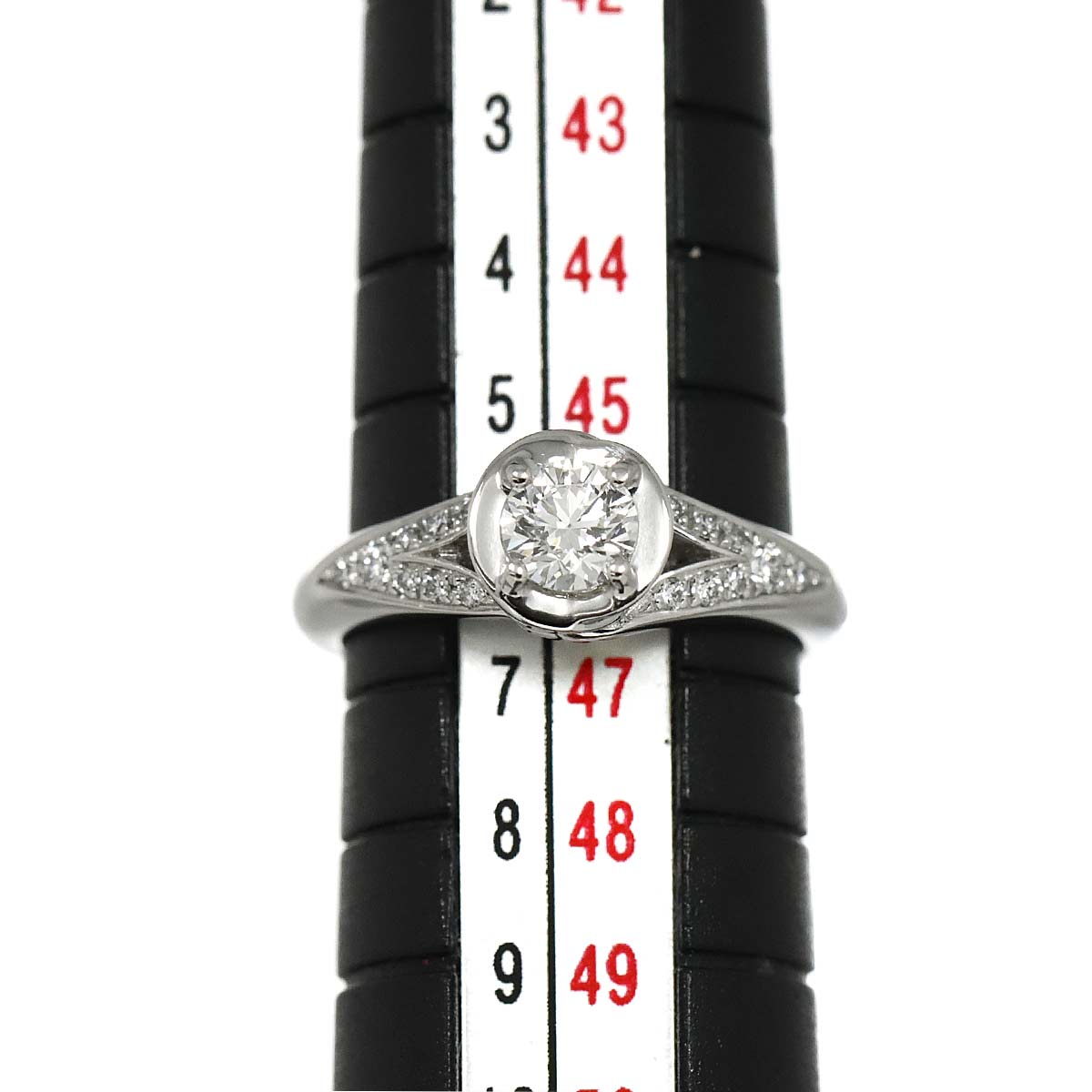 Incontro d'amore Diamond 0.30ct H/VS1/EX Ring Pt 3.75(US)