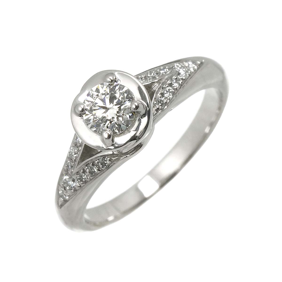 Incontro d'amore Diamond 0.30ct H/VS1/EX Ring Pt 3.75(US)