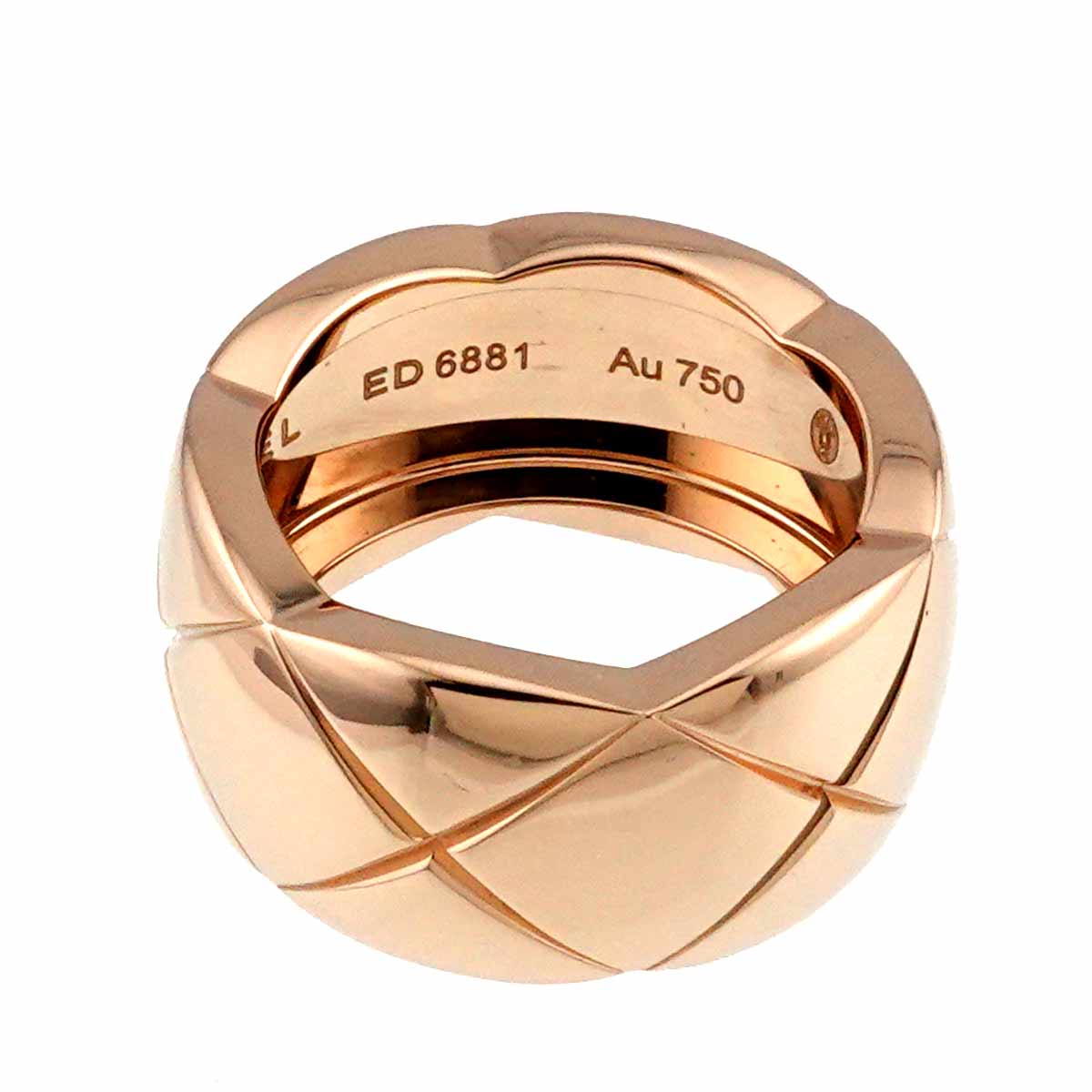 Coco Crush Ring 18K Pink Gold 750 Size51 5.5-5.75(US)
