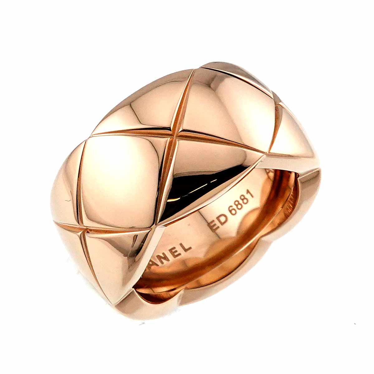 Coco Crush Ring 18K Pink Gold 750 Size51 5.5-5.75(US)