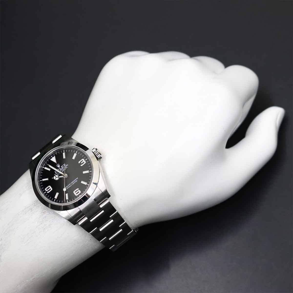 Explorer 1 40 224270 Serial Random Automatic Black Dial Mens