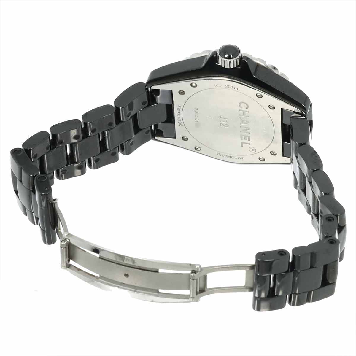 J12 38mm Intense Black H3829 Black Dial Mens Watch