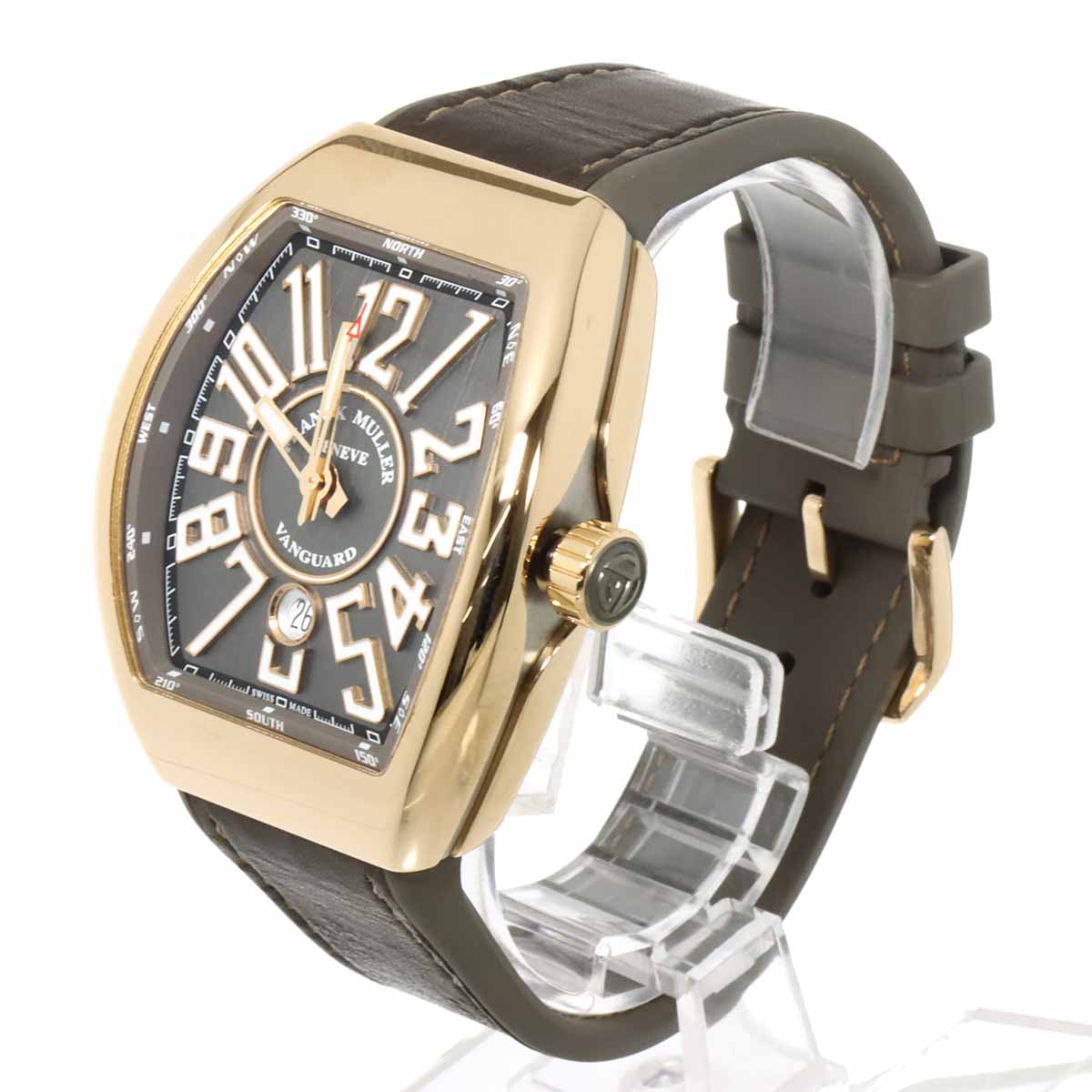 Vanguard Yachting V45SCDT Date Gray Dial Mens Watch