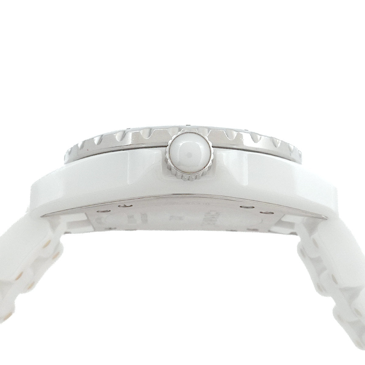 J12 33mm Pink Light H4863 Ceramic 8P Diamond Ladies Watch