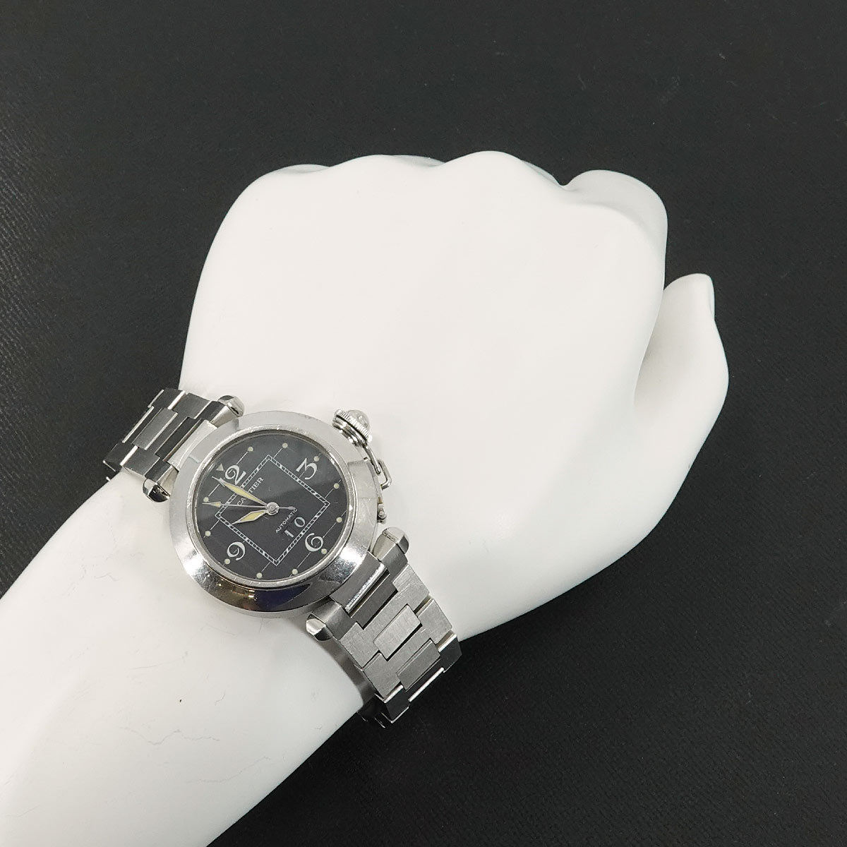 Pasha C W31053M7 Date Automatic Black Dial Boys Watch