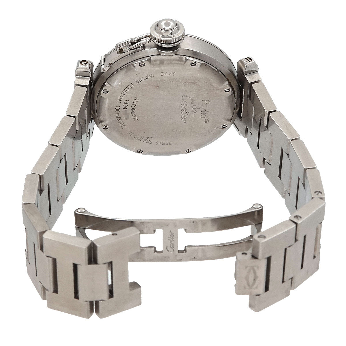 Pasha C W31053M7 Date Automatic Black Dial Boys Watch