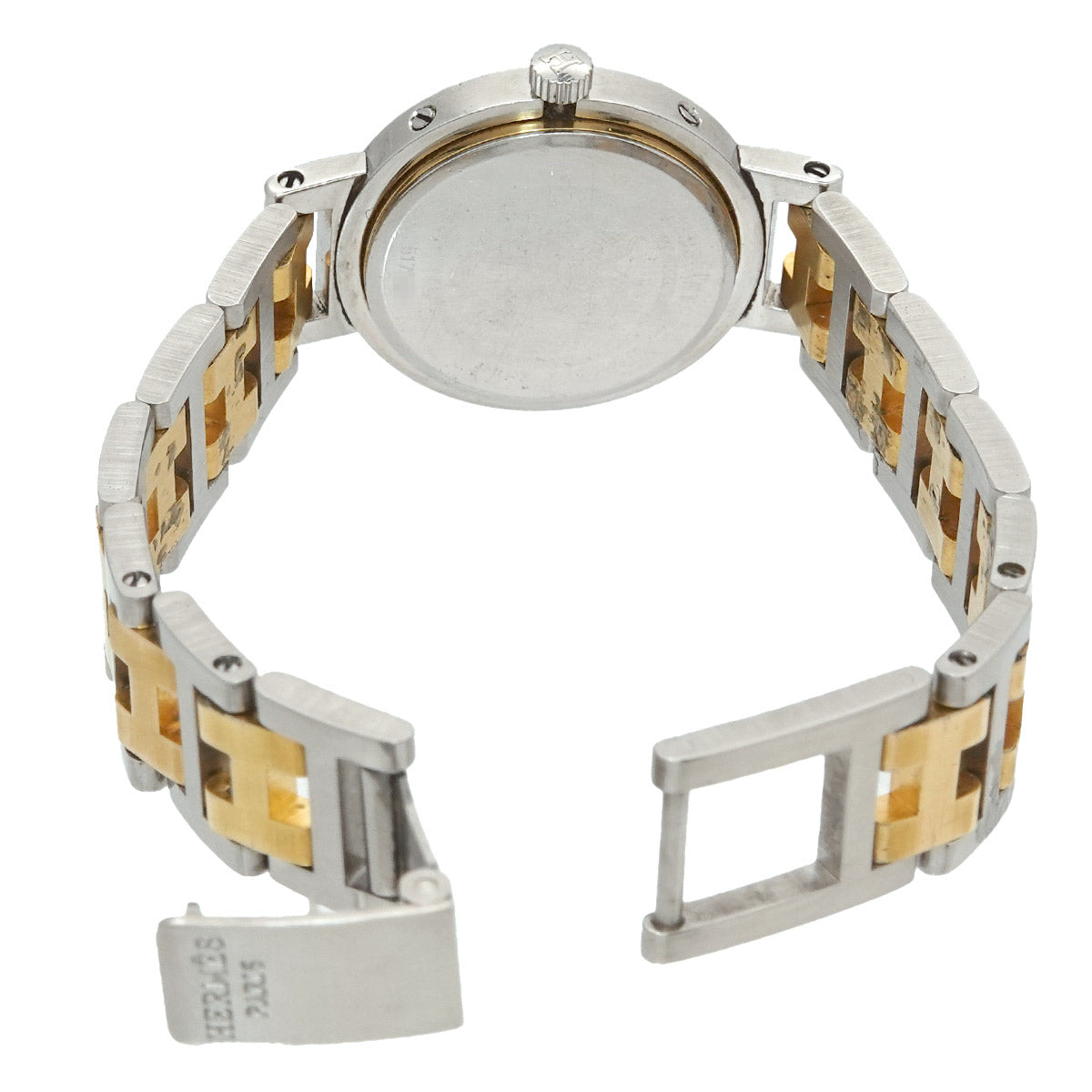 Clipper Quartz Date White Dial Ladies Watch