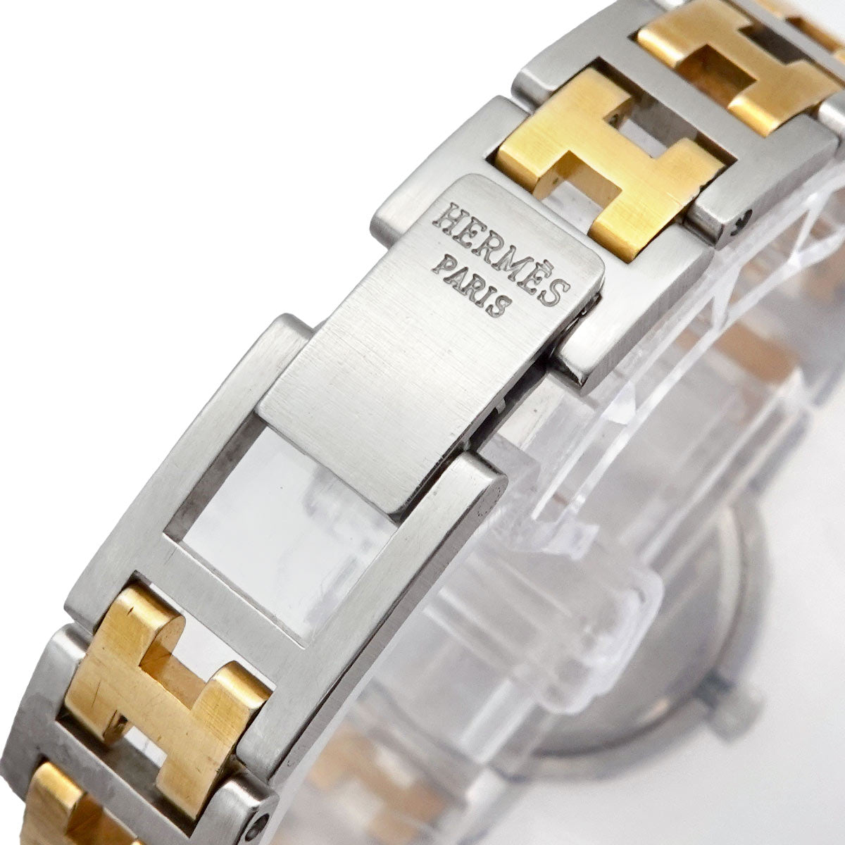 Clipper Quartz Date White Dial Ladies Watch
