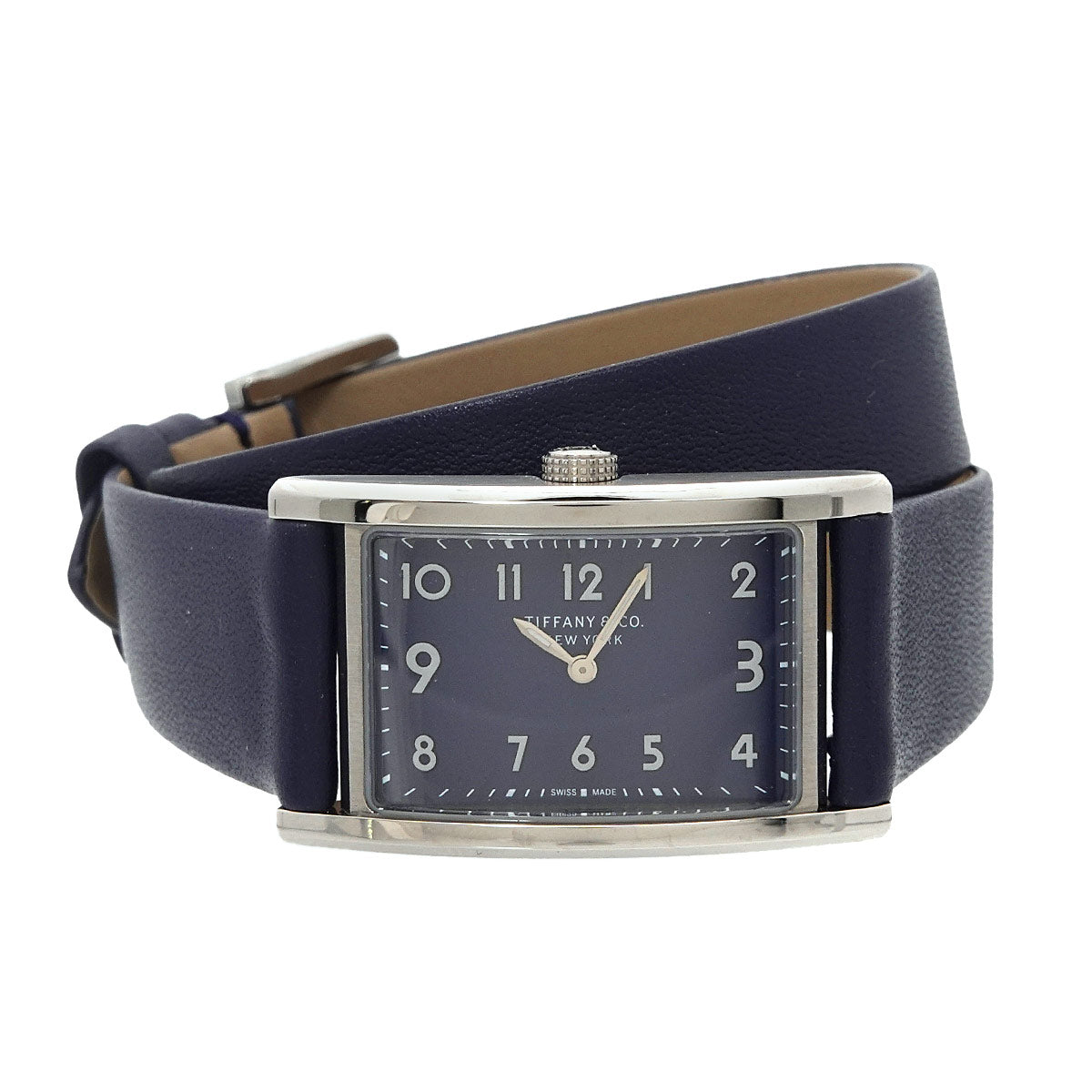 East West Mini 36668644 Quartz Navy Dial Ladies Watch