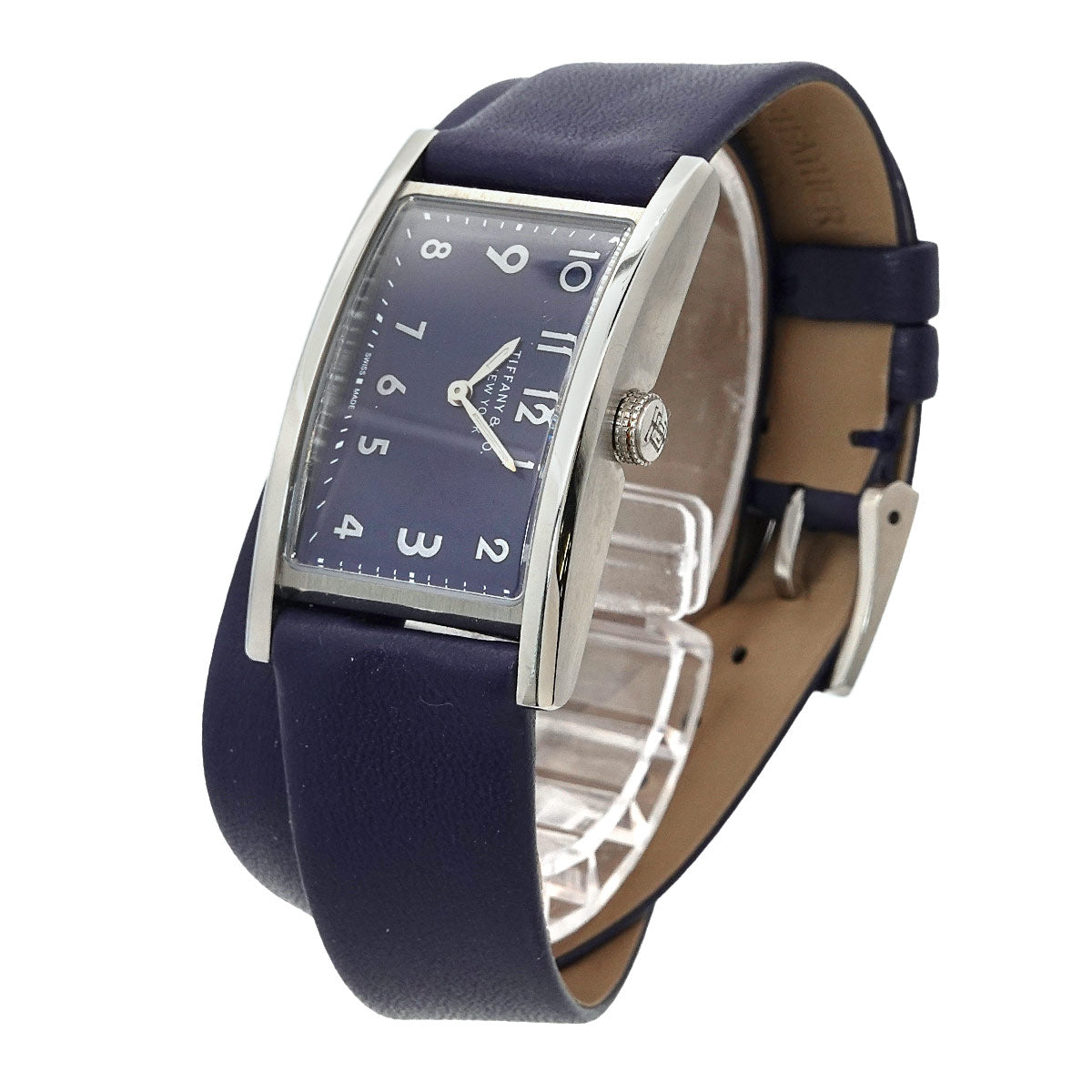 East West Mini 36668644 Quartz Navy Dial Ladies Watch