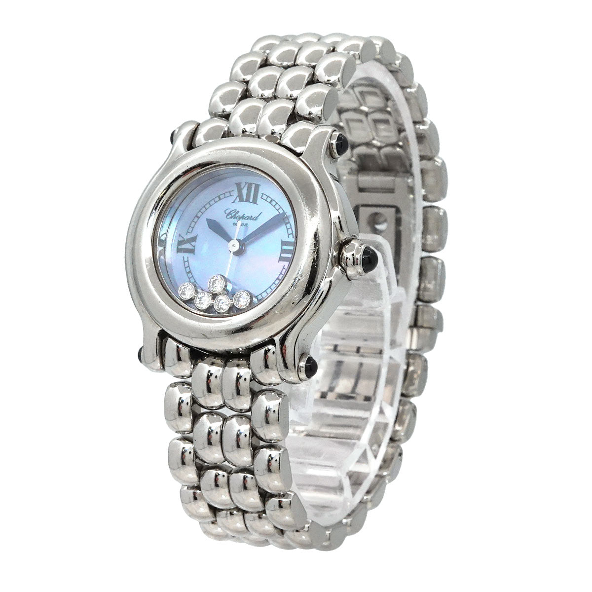 Happy Sport 27/8250 23 5P Diamond Blue Shell Dial Ladies