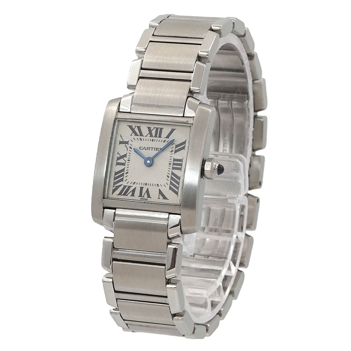 Tank Francaise SM W51008Q3 Quartz Cream Dial Ladies Watch