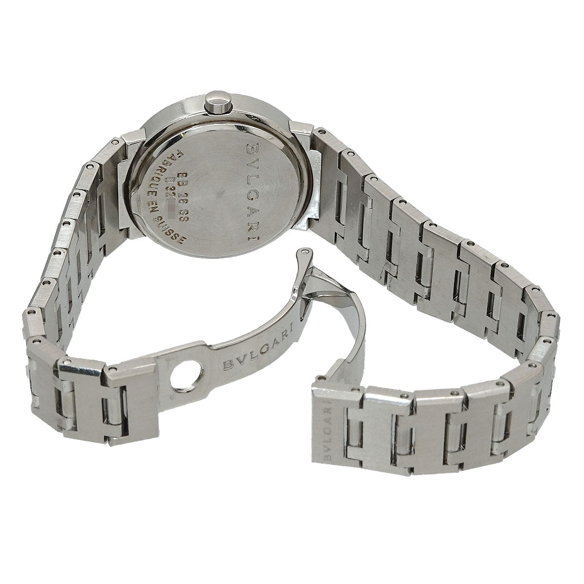 BVLGARIBVLGARI BB26SS Quartz Black Dial Ladies Watch