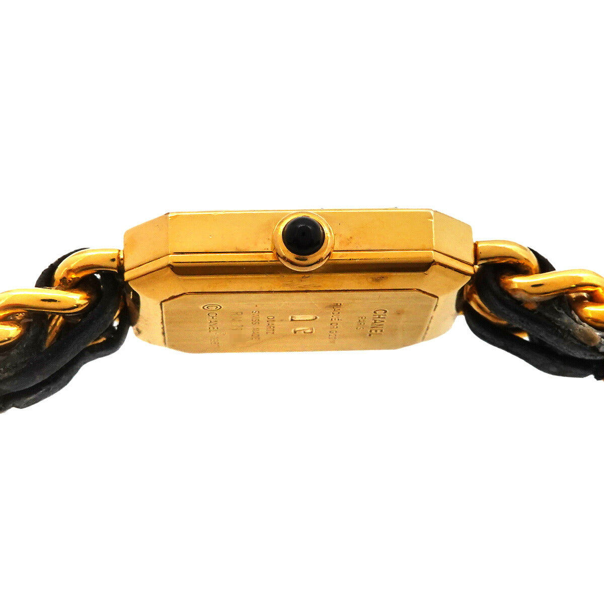 Premiere Size M H0001 Vintage Quartz Black Dial Ladies Watch