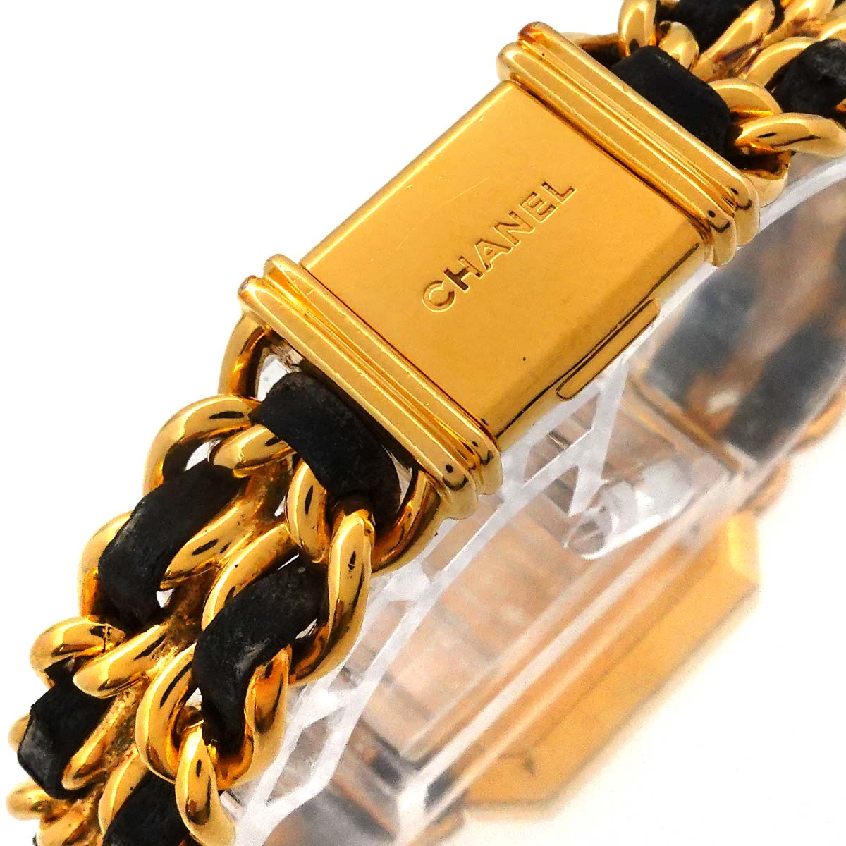 Premiere Size M H0001 Vintage Quartz Black Dial Ladies Watch