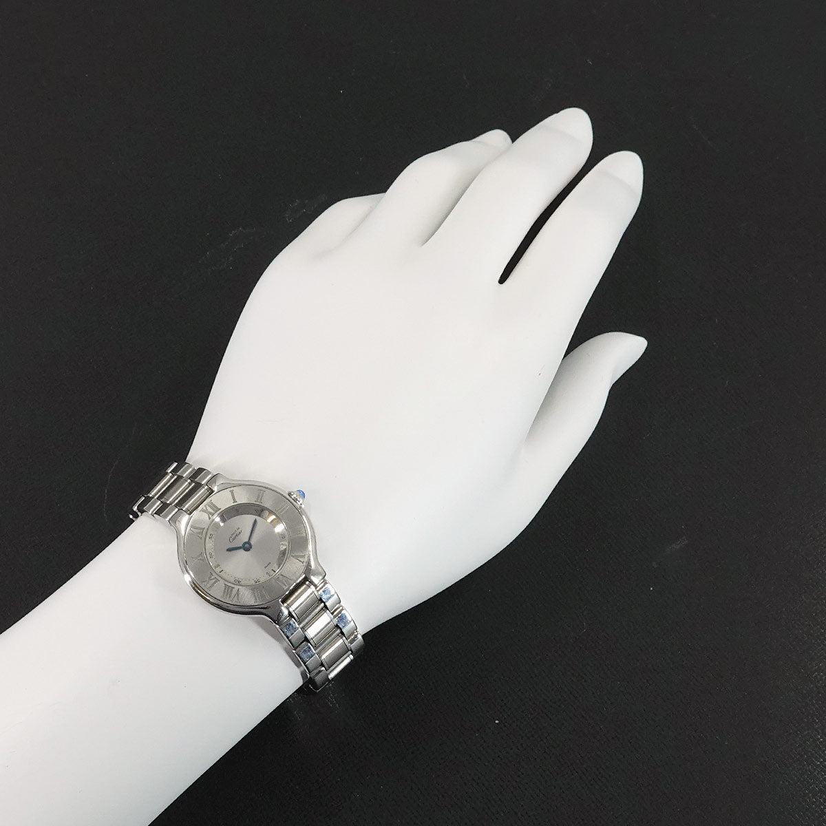 Must 21 W10109T2 Quartz Silver Dial Ladies Watch