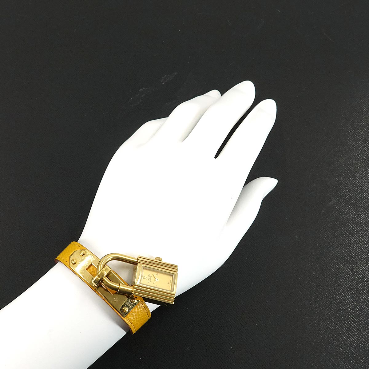 Kelly Watches Quartz Gold Dial Vintage Cadena Ladies Watch