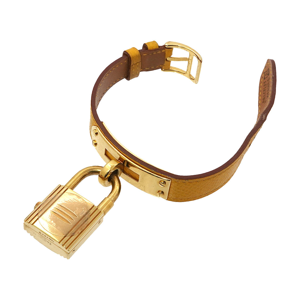 Kelly Watches Quartz Gold Dial Vintage Cadena Ladies Watch