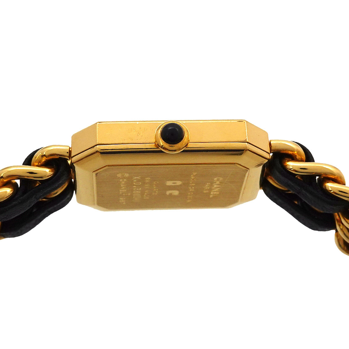 Premiere Size M H0001 Vintage Quartz Black Dial Ladies Watch