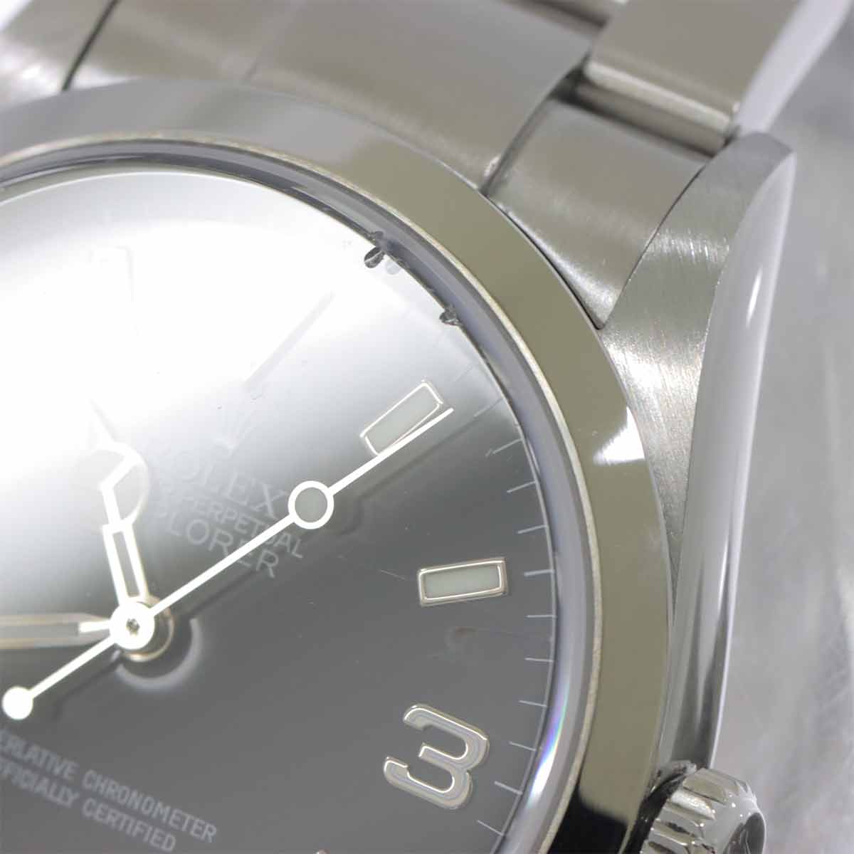 Explorer 1 114270 Serial F Automatic Black Dial Mens Watch