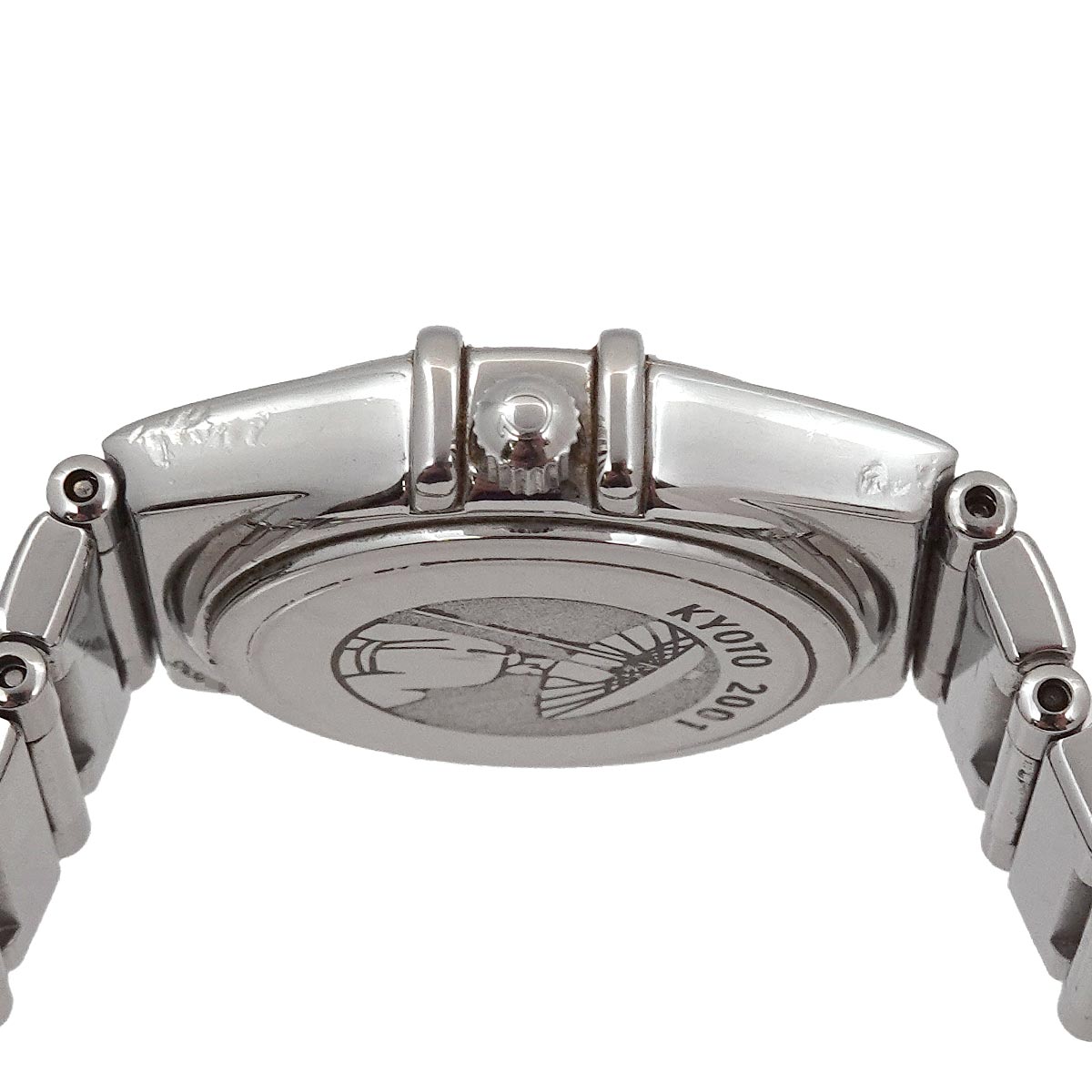 Constellation Mini Diamond Quartz White Shell Dial