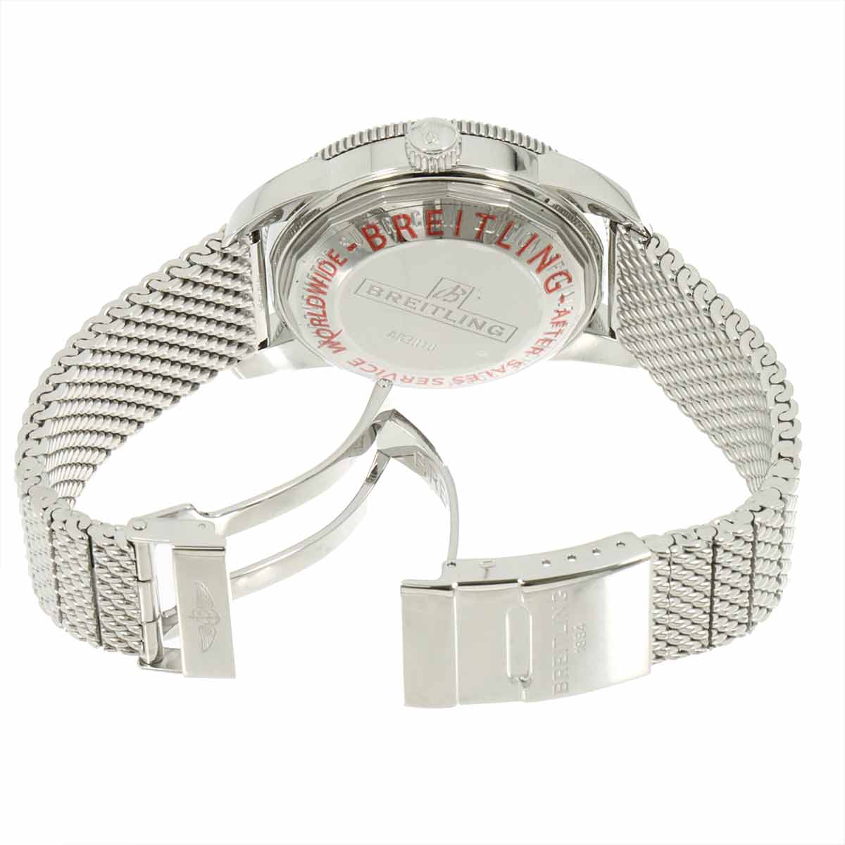 SuperOcean Heritage II AB2010 42mm Date Black Dial Mens