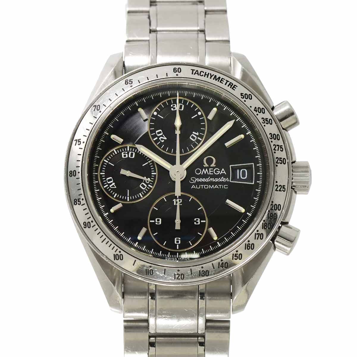 Speedmaster Date 3513.50 Chronograph Automatic Black Dial Mens