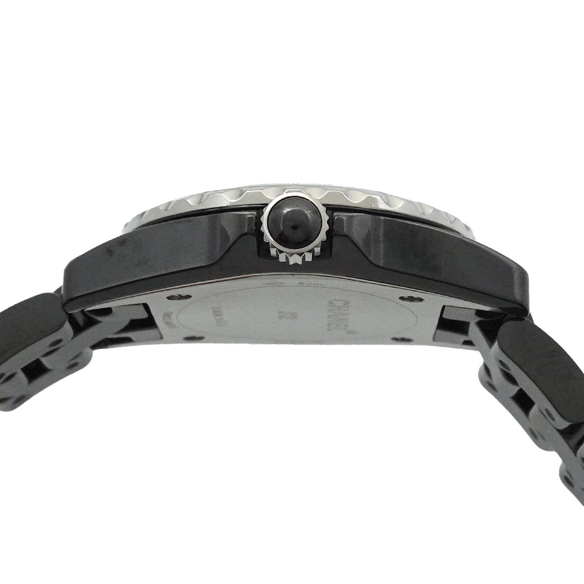 J12 29mm H2685 8P Diamond Quartz Black Dial Ladies Watch