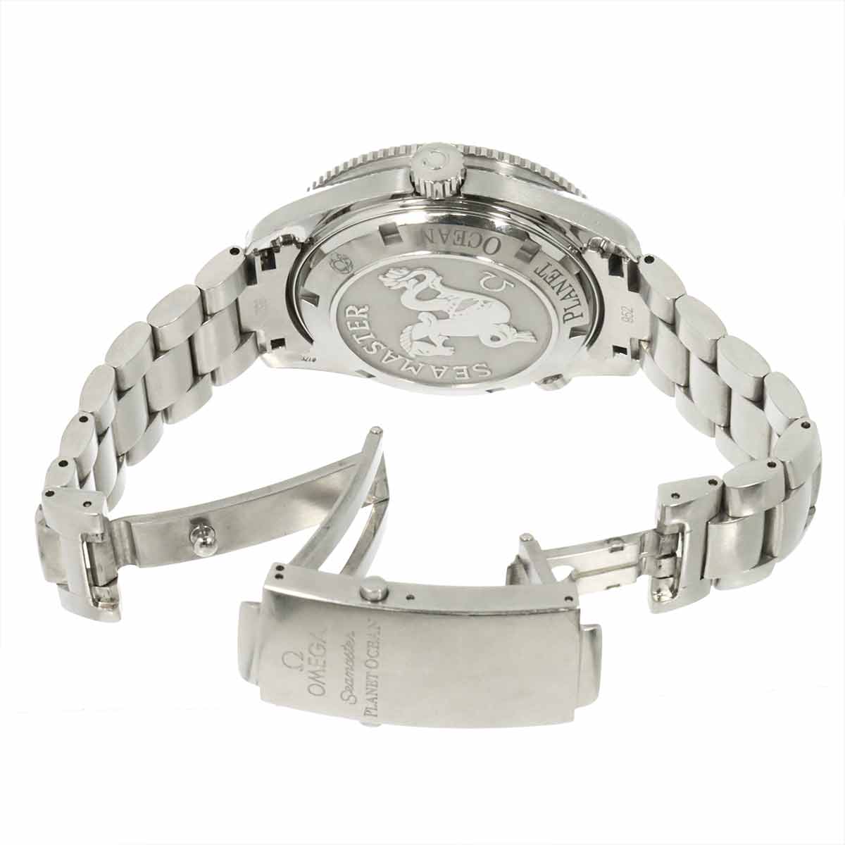 Seamaster Planet Ocean 2201 50 Automatic Date Black Dial Mens