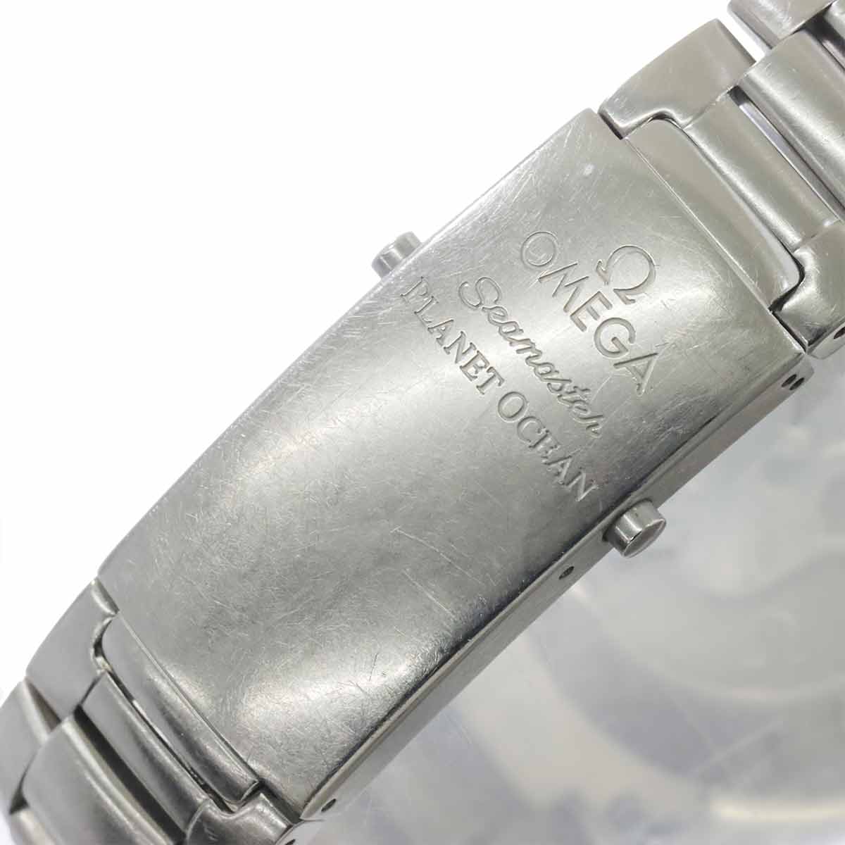 Seamaster Planet Ocean 2201 50 Automatic Date Black Dial Mens