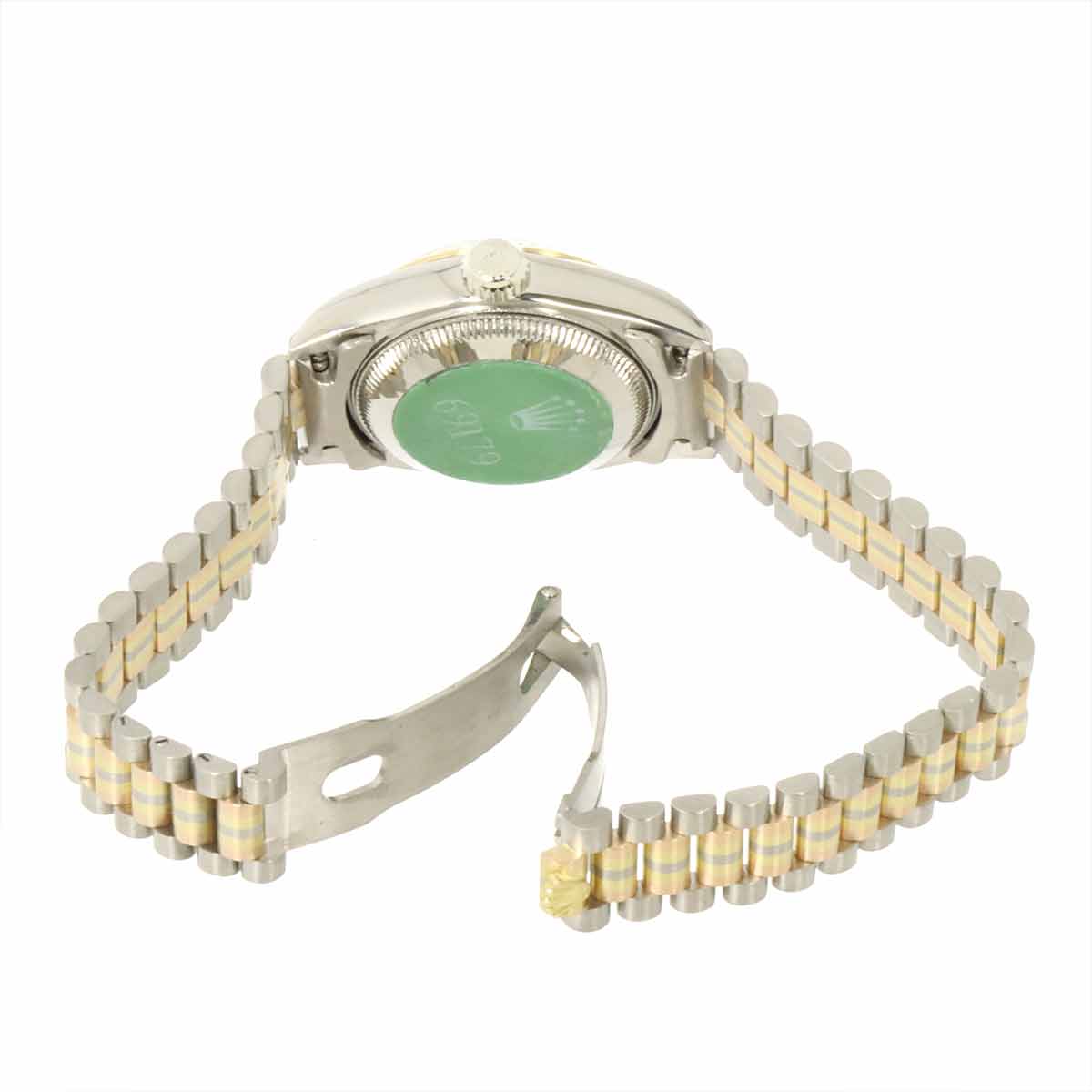 Datejust 69179G BIC Tridor 10P Diamond 750 WG YG PG Gold Dial