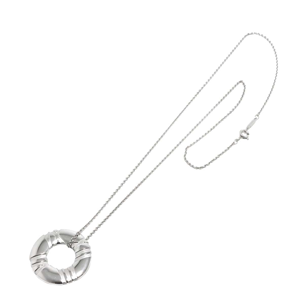 Atlas Circle Necklace SV 925 Silver