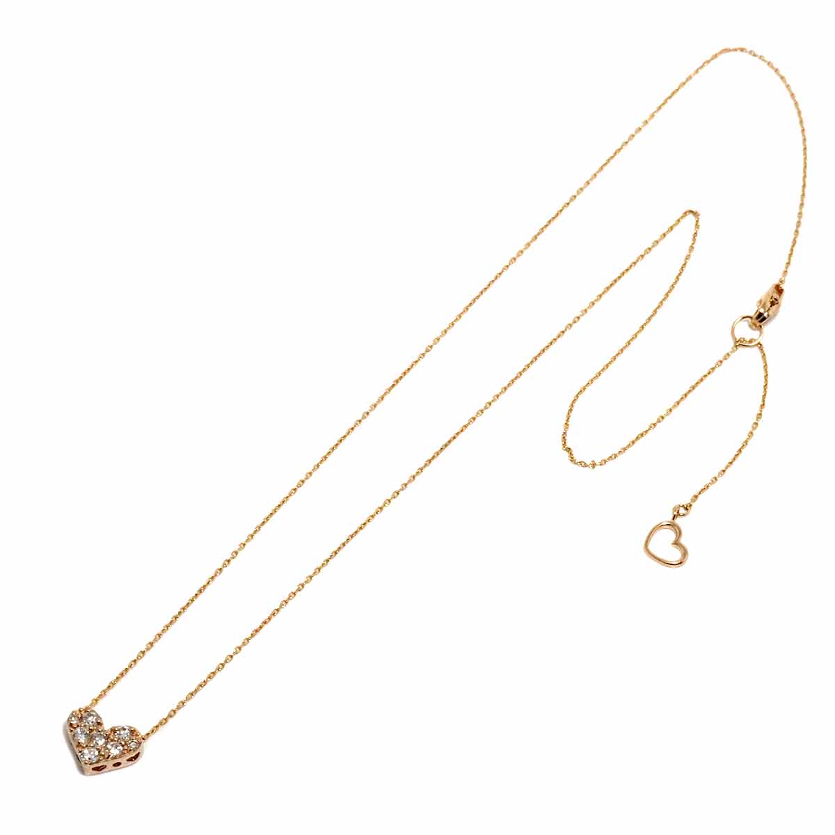 Diamond 0.20ct Necklace 18K PG 750